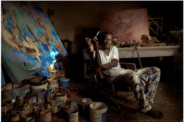 L’artiste mauritanien Oumar Ball face à la beauté et à la violence du monde