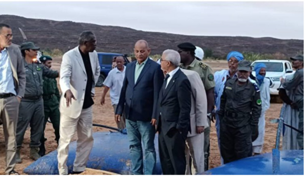 Lancement des travaux de l’extension du réseau d’eau à Aoujeft Lancement des travaux de l’extension du réseau d’eau à Aoujeft