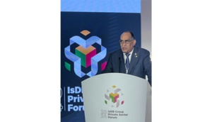 Le ministre des Finances présente les multiples opportunités d’investissement en Mauritanie aux participants d’une conférence internationale