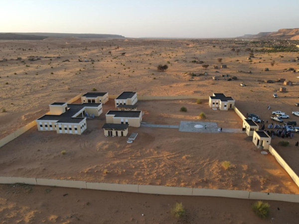 Adrar suite : Le Délégué Général de TAAZOUR inaugure deux infrastructures scolaires et une adduction d'eau potable à Gseyr Torchane et Teyaret