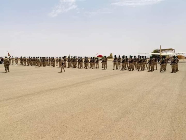 Arrivée des ministres de la Défense nationale et de l’Intérieur à Néma Arrivée des ministres de la Défense nationale et de l’Intérieur à Néma