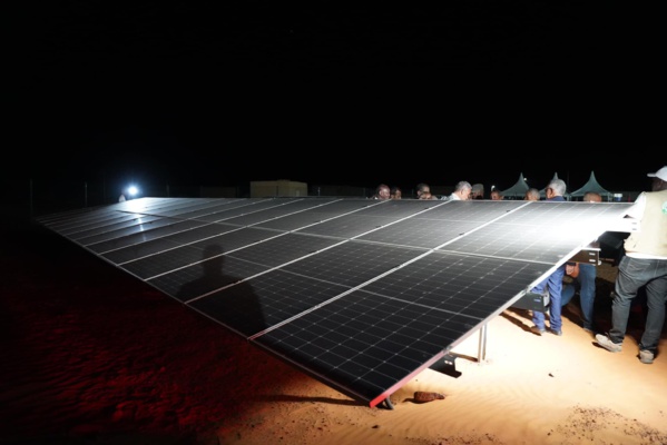 Une première à Aïn Savra: le Délégué Général de TAAZOUR inaugure une centrale électrique