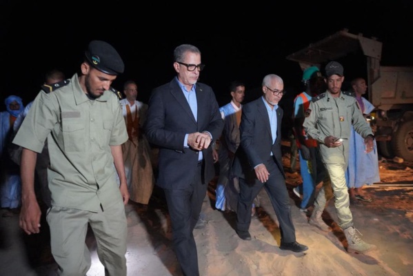 Au 3ème jour d'activités à Atar, Taazour inaugure un complexe de plus Au 3ème jour d'activités à Atar, Taazour inaugure un complexe de plus