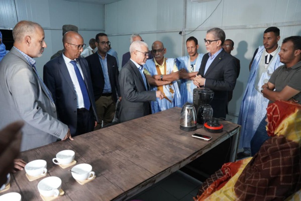 Au 3ème jour d'activités à Atar, Taazour inaugure un complexe de plus Au 3ème jour d'activités à Atar, Taazour inaugure un complexe de plus