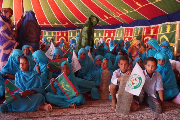 Belles photos en Adrar : tout ce qu'il y a de beau a été sorti pour accueillir Taazour dans le village de Ouraidh 