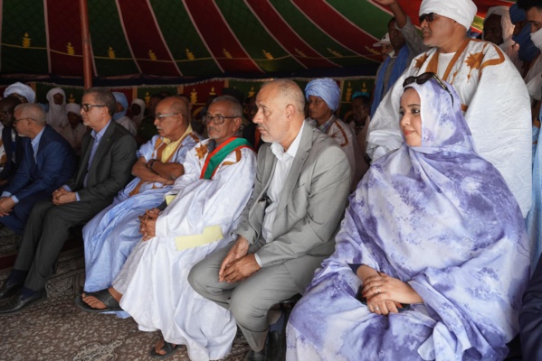 Belles photos en Adrar : tout ce qu'il y a de beau a été sorti pour accueillir Taazour dans le village de Ouraidh 