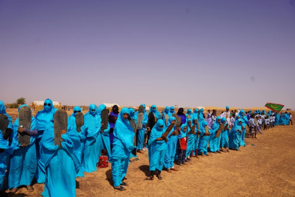 Belles photos en Adrar : tout ce qu'il y a de beau a été sorti pour accueillir Taazour dans le village de Ouraidh 