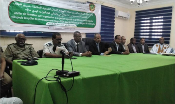 Kaédi : Atelier organisé à l’intention des comités villageois chargés de la gestion des pôles de développement 2024 Kaédi : Atelier organisé à l’intention des comités villageois chargés de la gestion des pôles de développement 2024