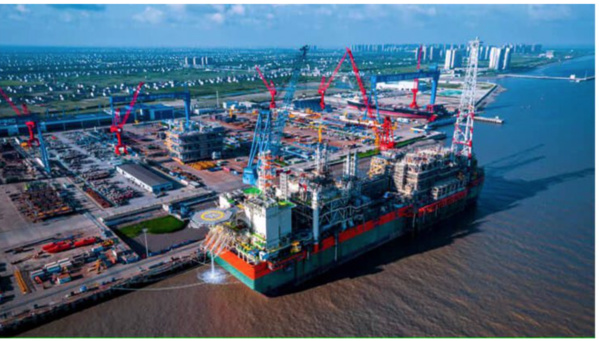 La plate-forme (PSO) quitte le port de Tenerife pour le champ de Tortue Ahmeim El kebir La plate-forme (PSO) quitte le port de Tenerife pour le champ de Tortue Ahmeim El kebir