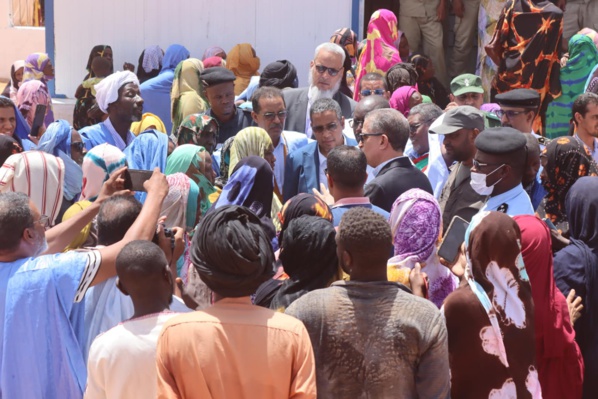 Aioun : Le Délégué Général inaugure un nouveau complexe TAAZOUR portant le nom de Hamden Ould Tah Aioun : Le Délégué Général inaugure un nouveau complexe TAAZOUR portant le nom de Hamden Ould Tah