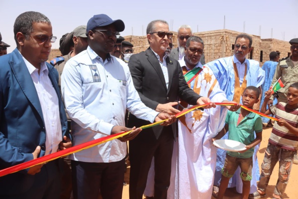 Aioun : Le Délégué Général inaugure un nouveau complexe TAAZOUR portant le nom de Hamden Ould Tah Aioun : Le Délégué Général inaugure un nouveau complexe TAAZOUR portant le nom de Hamden Ould Tah