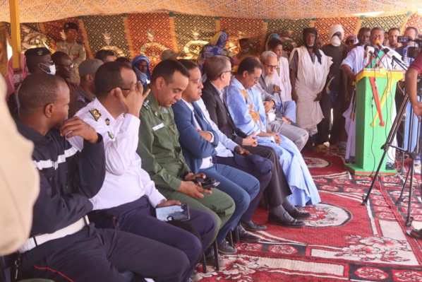 Aioun : Le Délégué Général inaugure un nouveau complexe TAAZOUR portant le nom de Hamden Ould Tah Aioun : Le Délégué Général inaugure un nouveau complexe TAAZOUR portant le nom de Hamden Ould Tah