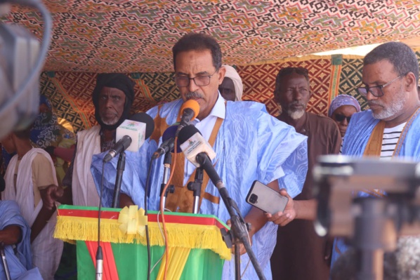 Aioun : Le Délégué Général inaugure un nouveau complexe TAAZOUR portant le nom de Hamden Ould Tah Aioun : Le Délégué Général inaugure un nouveau complexe TAAZOUR portant le nom de Hamden Ould Tah