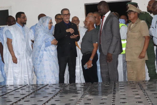 Assaba: Le Délégué Général de TAAZOUR inaugure une centrale électrique à Legrane Assaba: Le Délégué Général de TAAZOUR inaugure une centrale électrique à Legrane