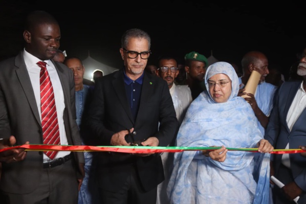 Assaba: Le Délégué Général de TAAZOUR inaugure une centrale électrique à Legrane 