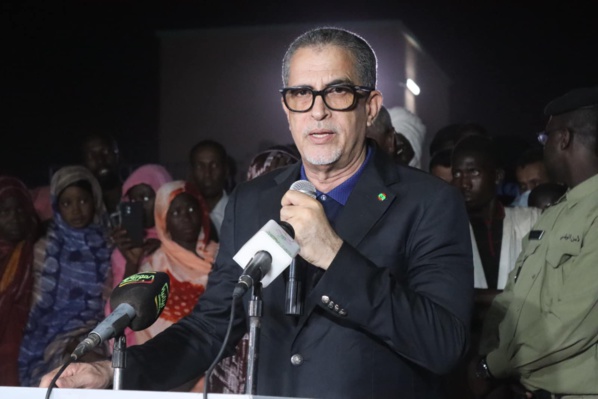 Assaba: Le Délégué Général de TAAZOUR inaugure une centrale électrique à Legrane Assaba: Le Délégué Général de TAAZOUR inaugure une centrale électrique à Legrane