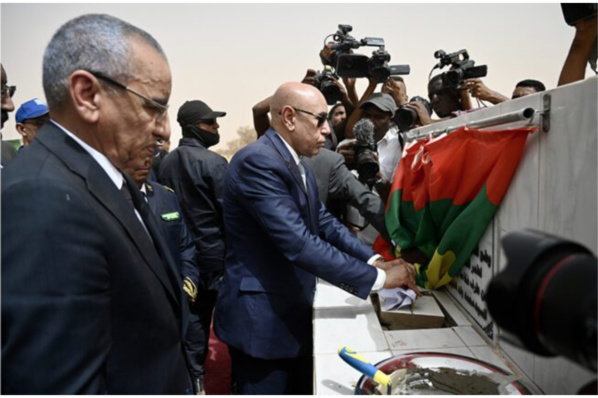 Le Président de la République lance un programme d’intervention intégré pour le projet Moudoun en faveur de la ville de Kiffa Le Président de la République lance un programme d’intervention intégré pour le projet Moudoun en faveur de la ville de Kiffa