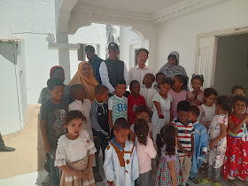 Rencontre culturelle entre l’ambassadeur du Japon en Mauritanie et des enfants au siège de l’ONG OAEMSD Rencontre culturelle entre l’ambassadeur du Japon en Mauritanie et des enfants au siège de l’ONG OAEMSD