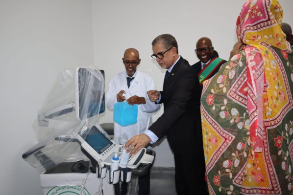 Nouakchott-Sud: TAAZOUR remet au Ministère de la Santé une polyclinique équipée à El Mina