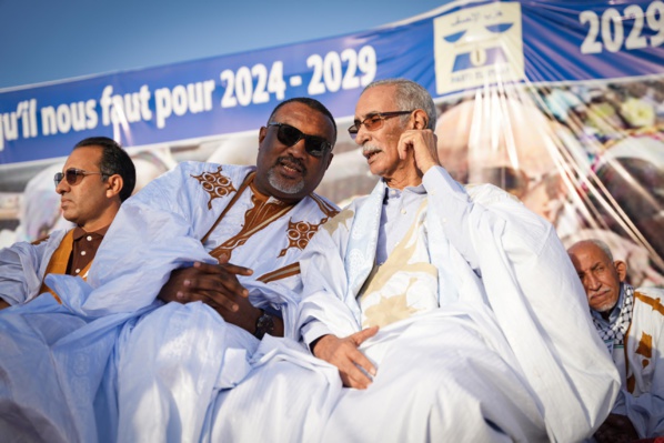 Le courant des forces de la concorde ( Insaf ) remplit le stade du Ksar pour le second mandat de S.E Mohamed Cheikh El Ghazouani