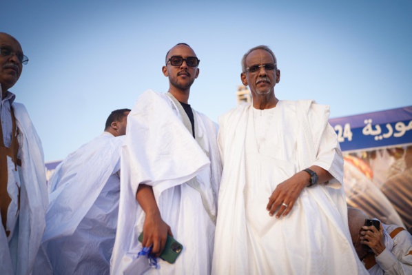 Le courant des forces de la concorde ( Insaf ) remplit le stade du Ksar pour le second mandat de S.E Mohamed Cheikh El Ghazouani