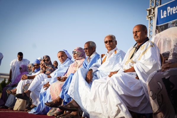 Le courant des forces de la concorde ( Insaf ) remplit le stade du Ksar pour le second mandat de S.E Mohamed Cheikh El Ghazouani