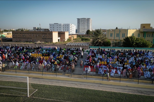 Le courant des forces de la concorde ( Insaf ) remplit le stade du Ksar pour le second mandat de S.E Mohamed Cheikh El Ghazouani