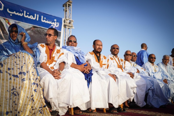 Le courant des forces de la concorde ( Insaf ) remplit le stade du Ksar pour le second mandat de S.E Mohamed Cheikh El Ghazouani