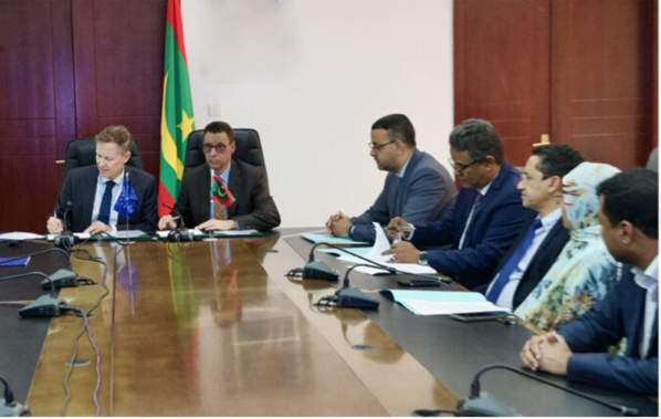 La Mauritanie et l’Union européenne signent un accord pour soutenir les systèmes alimentaires durables et inclusifs La Mauritanie et l’Union européenne signent un accord pour soutenir les systèmes alimentaires durables et inclusifs