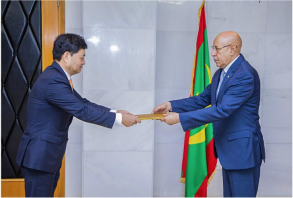 Le Président de la République reçoit les lettres de créance de l’ambassadeur de la République de Corée Le Président de la République reçoit les lettres de créance de l’ambassadeur de la République de Corée