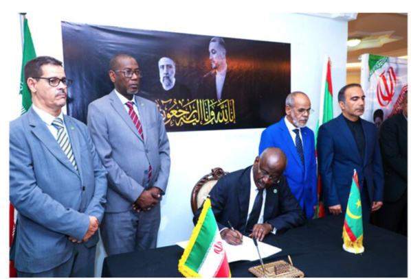 Condoléances de la Mauritanie suite au décès du Président iranien et sa délégation