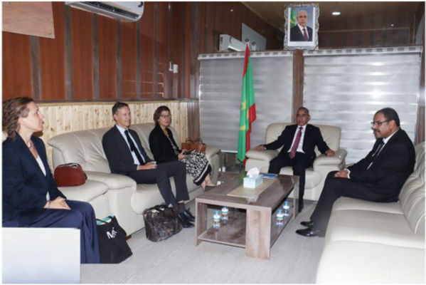 Le ministre de l’intérieur s’entretient avec une délégation de l’UE Le ministre de l’intérieur s’entretient avec une délégation de l’UE