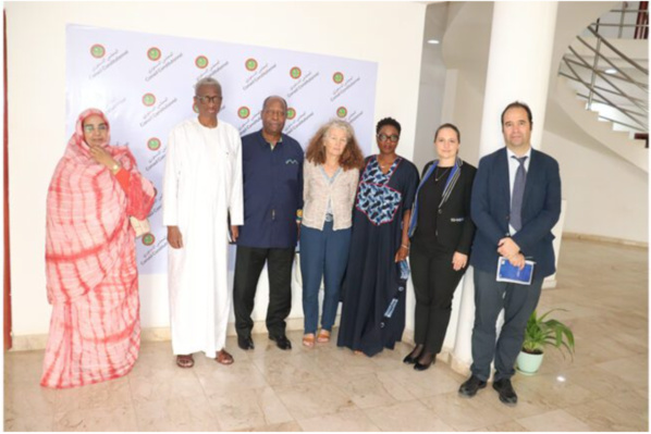 Le Président du Conseil constitutionnel reçoit le représentant spécial du SG des NU pour le Sahel Le Président du Conseil constitutionnel reçoit le représentant spécial du SG des NU pour le Sahel