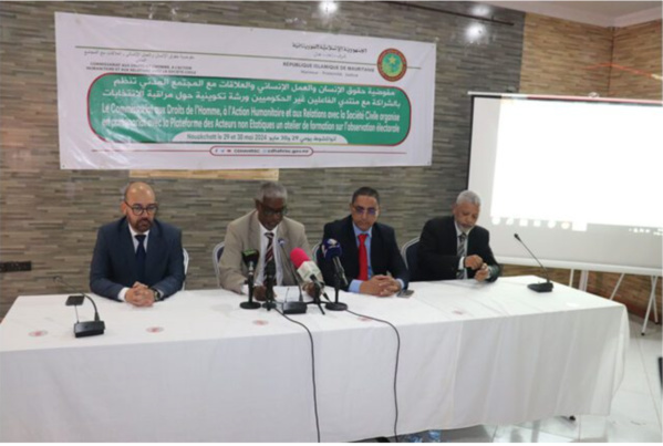 Formation des représentants de 40 ONG aux techniques d’observation électorale Formation des représentants de 40 ONG aux techniques d’observation électorale