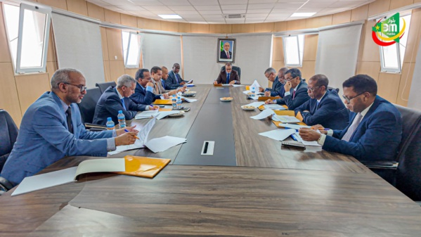 Le Délégué Général préside une réunion du comité d'administration de TAAZOUR Le Délégué Général préside une réunion du comité d'administration de TAAZOUR