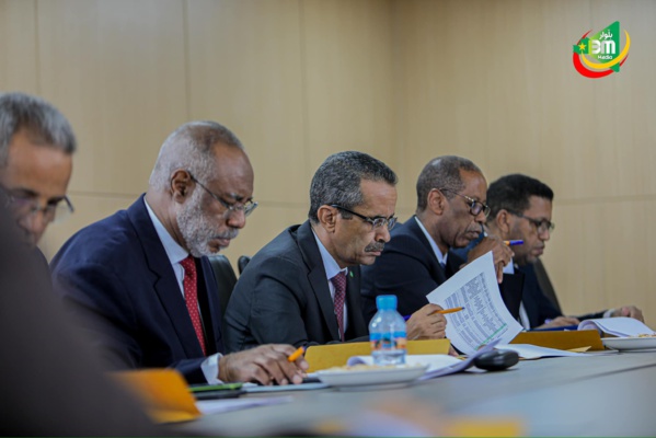 Le Délégué Général préside une réunion du comité d'administration de TAAZOUR Le Délégué Général préside une réunion du comité d'administration de TAAZOUR