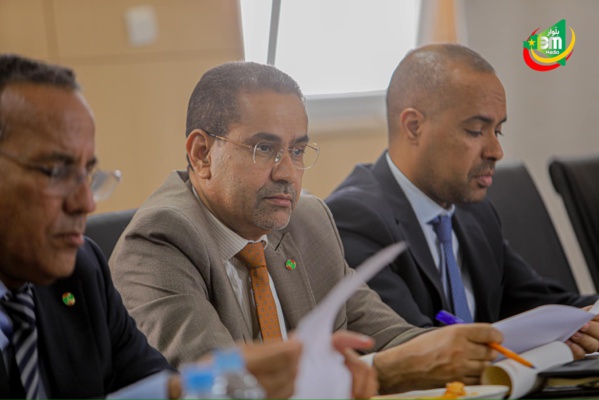 Le Délégué Général préside une réunion du comité d'administration de TAAZOUR Le Délégué Général préside une réunion du comité d'administration de TAAZOUR