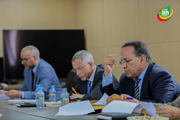 Le Délégué Général préside une réunion du comité d'administration de TAAZOUR Le Délégué Général préside une réunion du comité d'administration de TAAZOUR