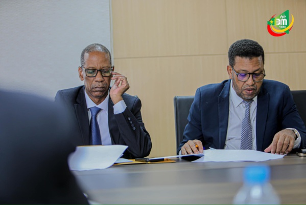 Le Délégué Général préside une réunion du comité d'administration de TAAZOUR Le Délégué Général préside une réunion du comité d'administration de TAAZOUR