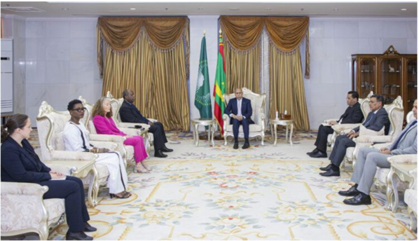 Le Président de la République, Président de l’UA reçoit le Représentant spécial du SG de l’ONU Le Président de la République, Président de l’UA reçoit le Représentant spécial du SG de l’ONU