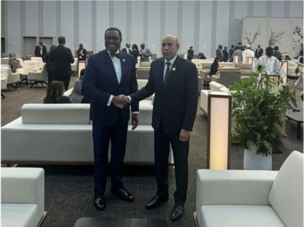Le Président de la République, Président de l’Union africaine, rencontre le Président du Groupe de la BAD Le Président de la République, Président de l’Union africaine, rencontre le Président du Groupe de la BAD