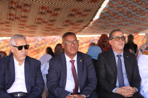 Le Délégué Général à Boutilimit : "Plus d'un million cinq cents mille compatriotes dans 8119 localités bénéficient des réalisations de TAAZOUR en toute transparence" Le Délégué Général à Boutilimit : "Plus d'un million cinq cents mille compatriotes dans 8119 localités bénéficient des réalisations de TAAZOUR en toute transparence"