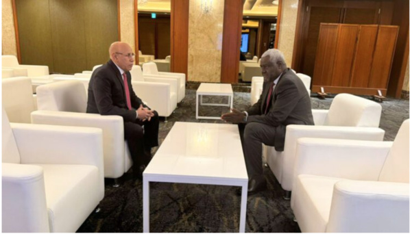 Le Président de la République, Président de l’Union africaine, rencontre le Président de la Commission africaine Le Président de la République, Président de l’Union africaine, rencontre le Président de la Commission africaine
