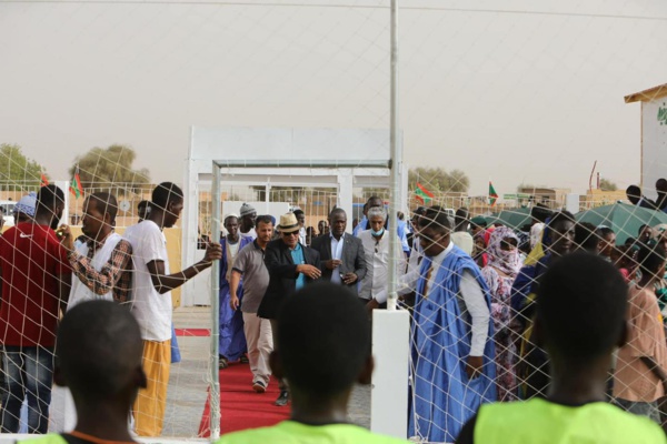 Inauguration d'un nouveau complexe TAAZOUR à Maghama Inauguration d'un nouveau complexe TAAZOUR à Maghama