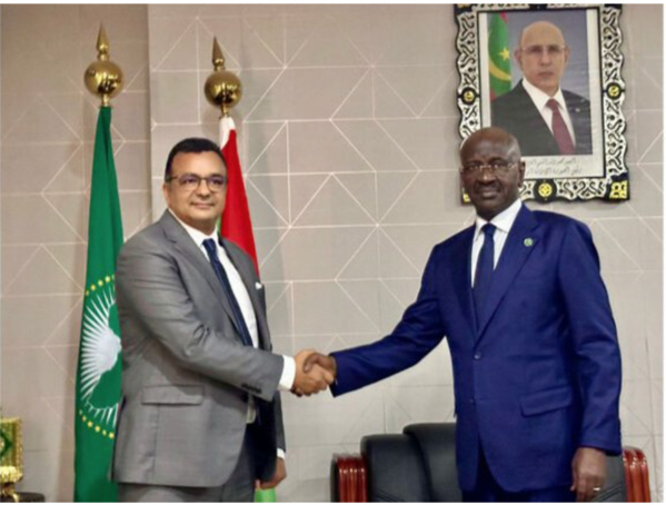 Le ministre des Affaires étrangères reçoit le représentant de l’UNICEF en Mauritanie Le ministre des Affaires étrangères reçoit le représentant de l’UNICEF en Mauritanie