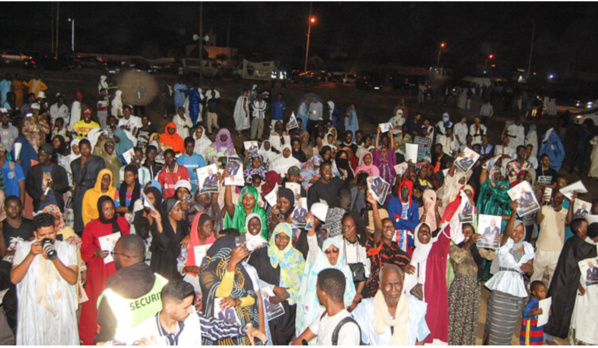 La campagne nationale du candidat Outouma Soumaré organise un meeting électoral