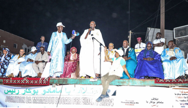 Le candidat Ba Mamadou Bocar lance sa campagne électorale pour la Présidentielle 2024 Le candidat Ba Mamadou Bocar lance sa campagne électorale pour la Présidentielle 2024