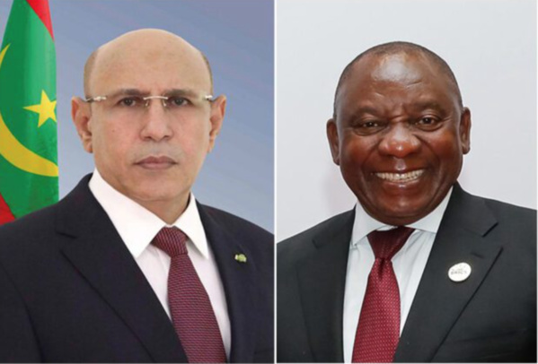 Le Président de la République félicite son homologue d’Afrique du Sud à l’occasion de sa réélection Le Président de la République félicite son homologue d’Afrique du Sud à l’occasion de sa réélection