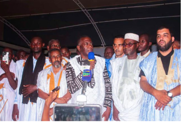 Présidentielle 2024 : Le candidat Biram Dah Abeid présente son programme électoral à ses partisans à Ould Yenge et Kankoussa. Présidentielle 2024 : Le candidat Biram Dah Abeid présente son programme électoral à ses partisans à Ould Yenge et Kankoussa.