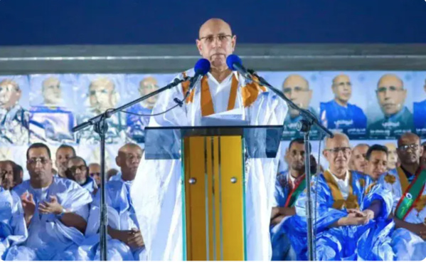 Ghazouani promet la construction d’un port terrestre à Gogui Zemal Ghazouani promet la construction d’un port terrestre à Gogui Zemal